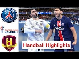 PSG vs nantes Handball Highlights Coupe de France 2025