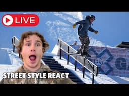 X Games Street Style LIVESTREAM REACTION ⛷️