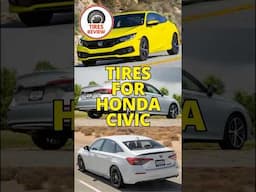 Tires for Honda Civic #tire #tires #hondacivic #honda #hondacars #civic #civicsedan #civiclovers