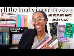 all the books i read in 2024 📖📚⭐ sharing my favorite and least favorite books of the year ✨