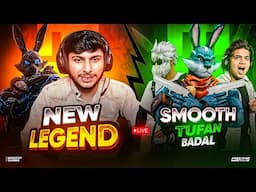 NEW LEGEND 💀 vs  SMOOTH BADAL NOTA ❤🔥  HARDEST  GUILD  TEST 🥵  #nonstopgaming -free fire live