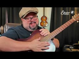 Chas Evans Guitar Lesson: Movable Chords and Travis Picking Pt 2 | ELIXIR Strings