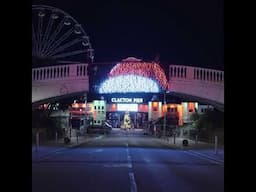 New Christmas lights just went up in Clacton.