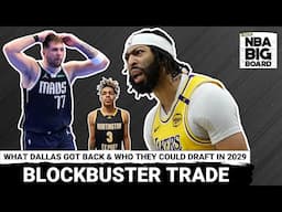 Mavericks Swap Luka Doncic for Anthony Davis & 2029 Pick – Who Are the Top 2029 Prospects?