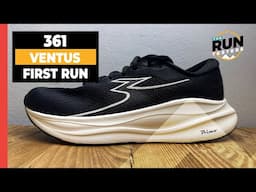 361 Ventus First Run: First impression of 361's new PEBA-packing mid-stack daily trainer