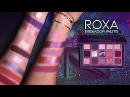 ND ROXA EYESHADOW PALETTE LIVE SWATCHES | Natasha Denona Makeup