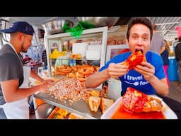 Spicy Mexican Street Food!! 🌶️ TORTAS AHOGADAS Tour in Guadalajara, Mexico!!