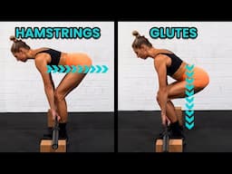 How to TARGET HAMSTRINGS OR GLUTES in your DEADLIFTS! (#1 Simple Tip!)