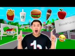 Trying BROOKHAVEN Food in Real Life sa ROBLOX (masarap pala)