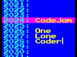 olc::CodeJam2024 Theme Reveal