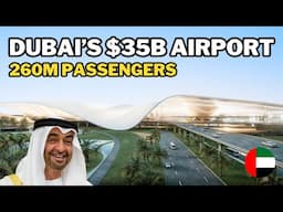 Dubai is Building The Largest Airport on Earth That Will Change Travel Forever!