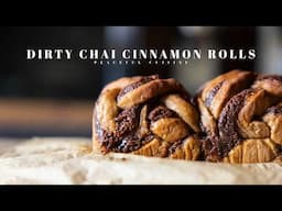 Dirty Chai Cinnamon Rolls // Decaf, Gluten-Free, Plant-Based