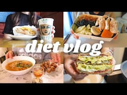 Diet vlog | *realistic* what I eat in a day (or two), intermittent fasting + healthy meals