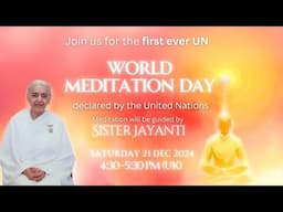 World Meditation Day | Declared by the United Nations 2024