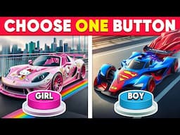 Choose One Button...! BOY or GIRL Edition 💙🌸 Daily Quiz