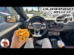 What It's Like to Live with a 2025 Dodge Durango Hellcat (POV)