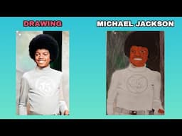 Drawing Michael Jackson