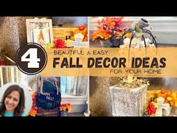 Fall Decor/ Fall DIY's/ Affordable Fall Decor