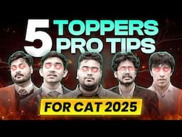 PRO TIPS for CAT 2025!