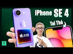 Tuần sau ra mắt iPhone SE 4? Năm 2025 mà chỉ có 1 camera sau, chạy A18 như iPhone 16