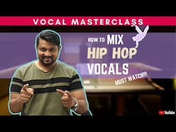 How to MIX Hip Hop vocals: fit your vocals in the pocket! | Audio Mixing | Enzy Studios | Protools