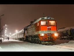 2М62-0191 с поездом №687 Сонково - Санкт-Петербург. Последний рейс поезда