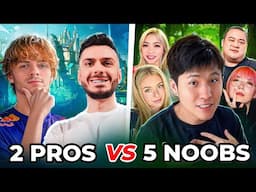 2 VALORANT Pros vs 5 OfflineTV Noobs Again