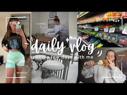 DAYS IN MY LIFE: Snow Day, Cleaning, Baking, Grocery Shopping, Workout & More!