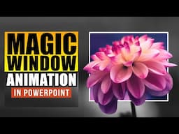 Color Slide Animation Effect - Magic Window Series (Part 2)