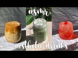 [asmr] aesthetic drinks, homecafe tiktoks | satisfying asmr compilation