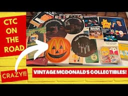 McDonald's Collecting On The Road: Rare Halloween Items, Super Mario Bros Happy Meal Signs and More!