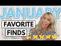 January Favorites + Best Sellers (Amazon, Walmart, Target + more!)