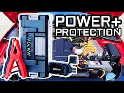 Ditch The Jumper Cables With The AVAPOW A68 6000A Jump Starter - Powerful & Safe