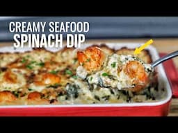 The ABSOLUTE BEST Spinach and Shrimp Dip Recipe for Your Next Party!