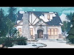 Building a Winter House in Bloxburg w/ Anix & Faulty