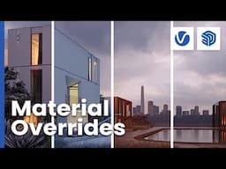 Material Override Made Simple in V-Ray for SketchUp