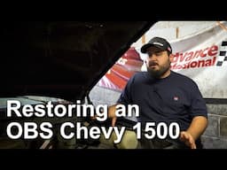 CHEVY K1500 RESTORATION BEGINS! The First Thing to do When Restoring Your Project Truck, OBS Chevy