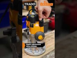 The iconic, award-winning Triton Tools TRA001 2400W Dual Mode Precision Plunge Router