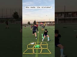 SAQ Drill That is Very Competitive 🤣 #JonerFootball #Saq #Soccer