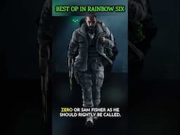 The best op in Rainbow Six Siege #rainbowsixsiege #r6 #splintercell