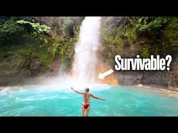 "I Can't Breathe": Plunging into Blue Falls, Costa Rica