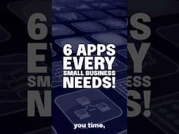 Running a startup or small business. 6 apps to make life easier.