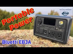 Gear Review - Bluetti EB3A Portable Power Station - Camping Colorado