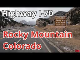 Highway I-70 || Rocky Mountain | Colorado, USA