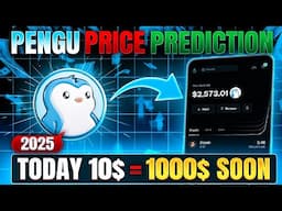 Pengu Coin Price Prediction 2025 || Why should you Invest $10 in PENGU CRYPTO - Hindi urdu