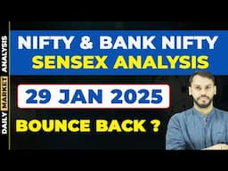 NIFTY PREDICTION FOR TOMORROW | 29 JANUARY | BANK NIFTY PREDICTION| NIFTY LIVE TRADING| NIFTY EXPIRY