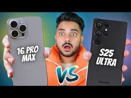 Samsung S25 Ultra DESTROYS the iPhone 16 Pro Max? 🔥 S25 Ultra VS 16 Pro Max