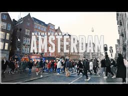 Step Into The Vibrant Streets Of Amsterdam - 2025 Netherlands Walking Tour In 4k!