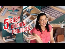 5 Easy DIY Kitchen Organization Projects You Can Build in an Afternoon