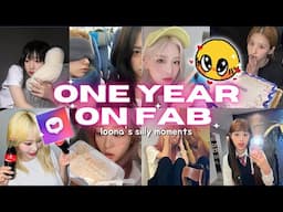 LOONA ON FAB: a celebration ୨୧